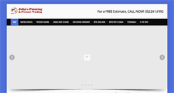 Desktop Screenshot of clermontfloridapainting.com