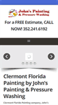 Mobile Screenshot of clermontfloridapainting.com